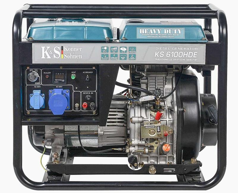 Дизельний генератор Konner Sohnen KS 6100HDE (EURO V)