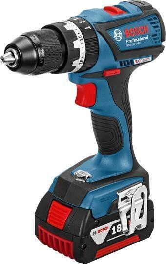 Акумуляторна ударна дриль-шурупокрут Bosch GSB 18 V-EC (06019E9100) (без акумулятора і ЗП)
