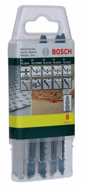 Набір пилок Bosch, 8 шт (2607019458)