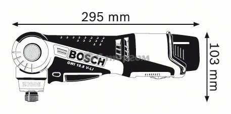 Акумуляторний кутовий шурупокрут Li-Ion Bosch GWI 10,8 V-LI (0601360U0D)