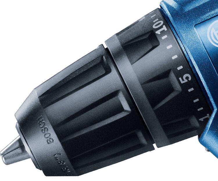 Акумуляторний дриль-шурупокрут Bosch GSR 120-Li з набором біт (06019G8002)