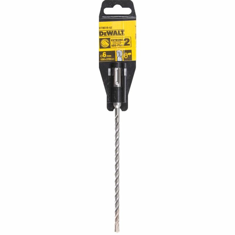 Бур DeWALT "SDS-Plus EXTREME2", 6x150x210мм