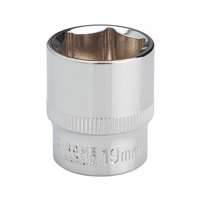 Головка шестигранна Intertool Storm 3/8", 19 мм ET-0419