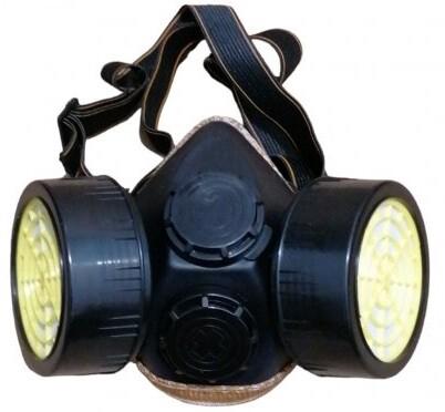 Респіратор з двома змінними фільтрами Werk (20056)