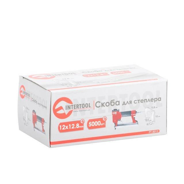 Скоби для степлера 5000 шт. Intertool PT-8012