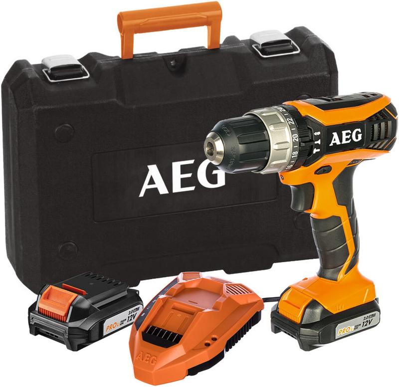 Дриль ударна акумуляторна AEG BSB12G3LI-202C AEG (4935451531)