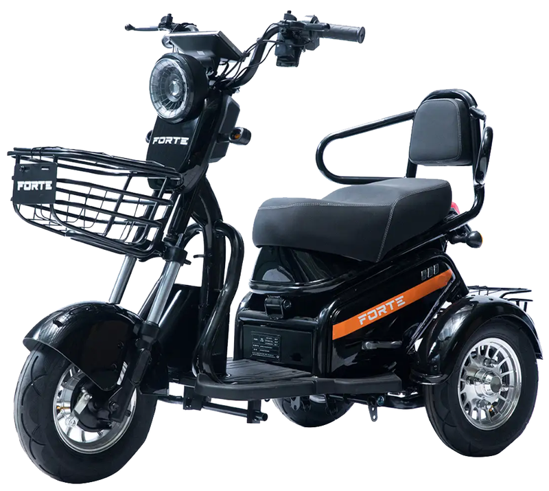 Акумуляторний трицикл Forte S1-P600 (чорний) (145206)