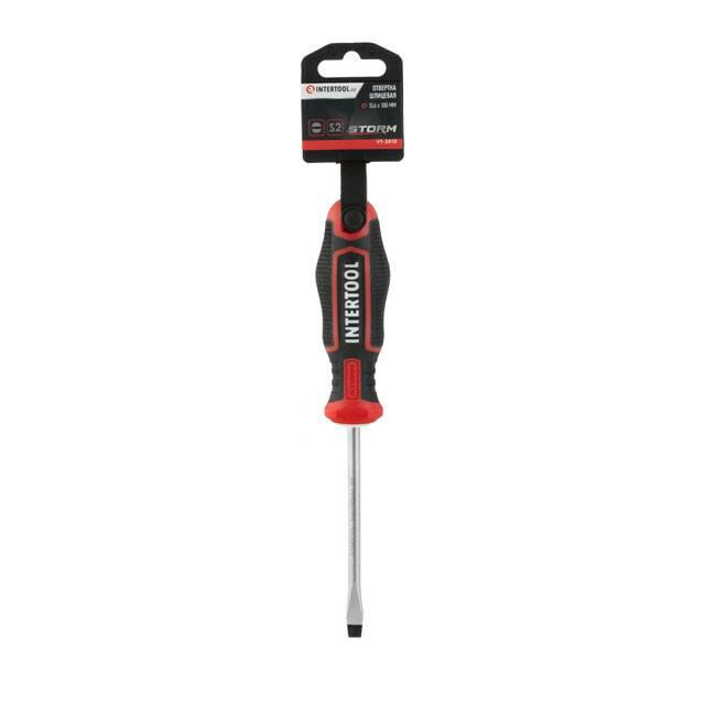 Викрутка SL6х100 мм Intertool VT-3410