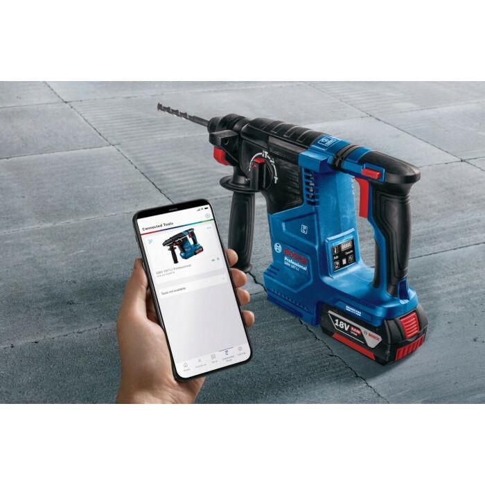 Акумуляторний перфоратор Bosch GBH 187-LI Solo (0611923020) (без АКБ та ЗП)
