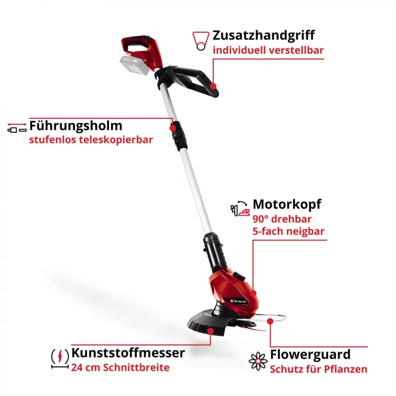 Триммер аккумуляторный Einhell GE-CT 18 Li Solo