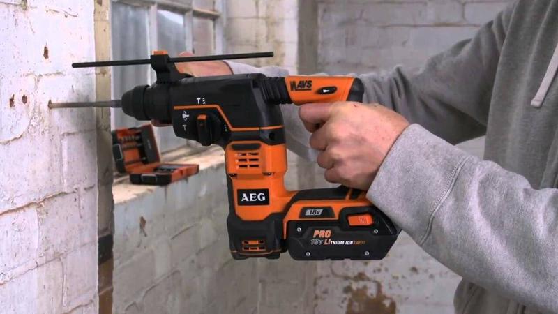 Перфоратор AEG BBH18Li-402C