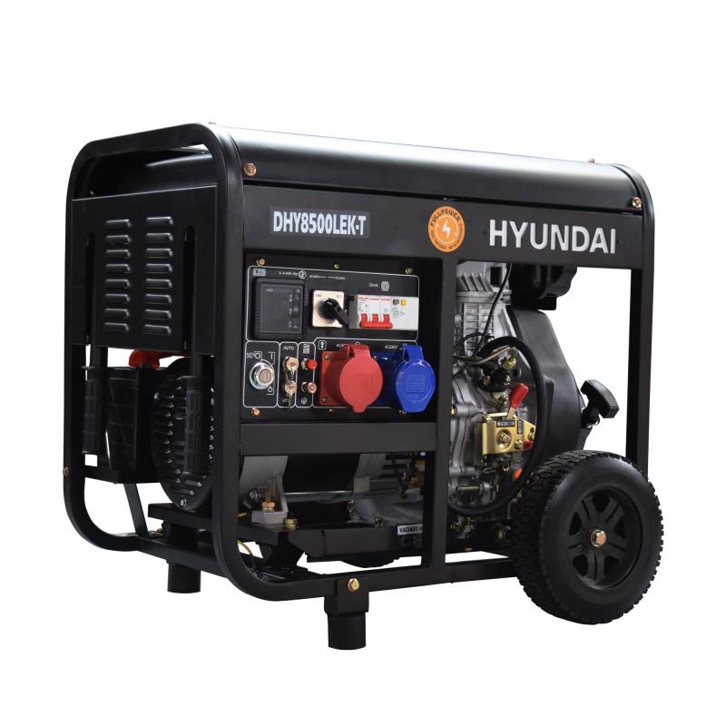 Дизельний генератор Hyundai DHY 8500LEK-T