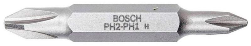Біта двостороння Bosch ECO PH2/PH1 45 мм, 60 шт. (2608521264)