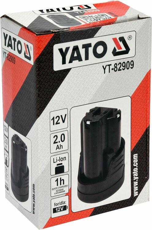 Акумулятор YATO 12 В, 2 А/годину (YT-82909)