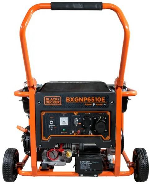 Двопаливний генератор Black Decker BXGNP6510E ГАЗ-БЕНЗИН