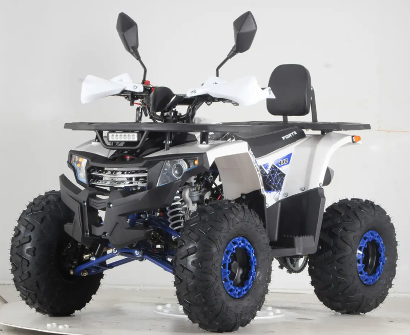 Квадроцикл Forte ATV125F (біло-синій) (124598)