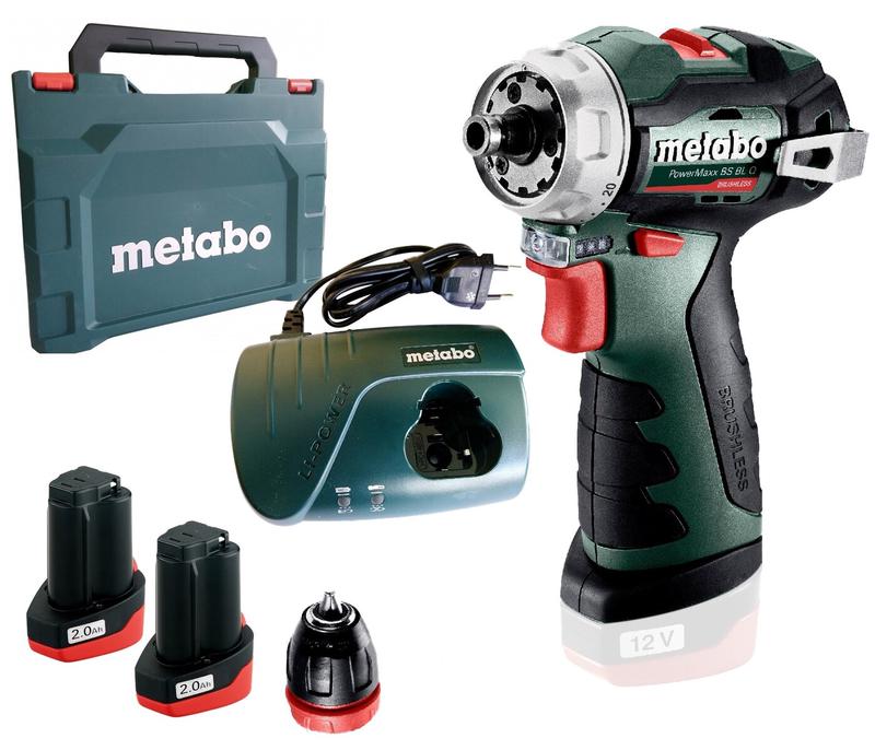 Акумуляторний безщітковий дриль-шурупокрут Metabo PowerMaxx BS BL Q (601749500)