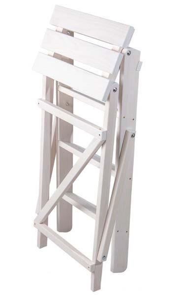Дерев'яна драбина VIRASTAR PINE WHITE 4 ступені (WSL00103)