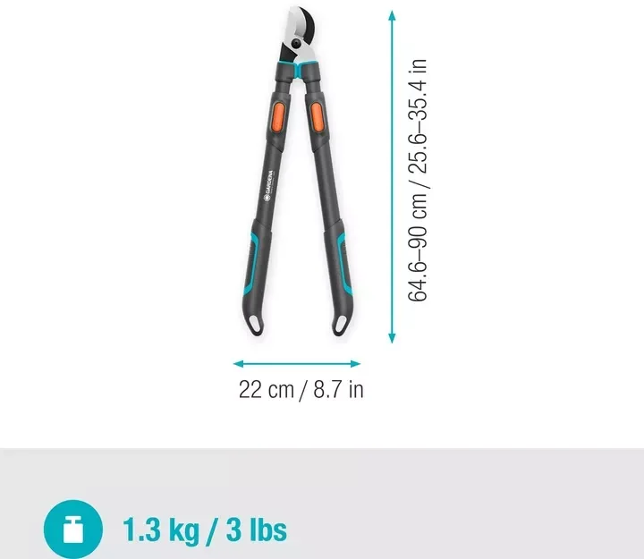 Сучкоріз Gardena TeleCut Pro L, 50 мм (12041-20.000.00)