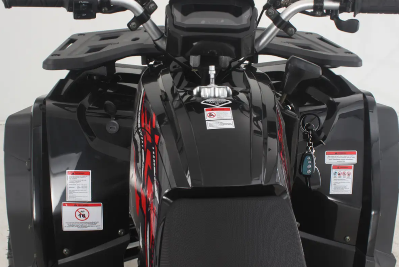 Квадроцикл Forte ATV200G (червоно-чорний) (133191)