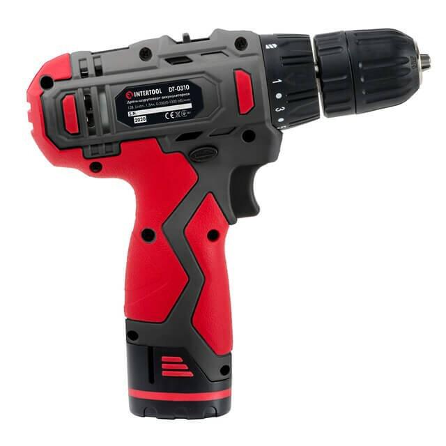 Шурупокрут акумуляторний INTERTOOL DT-0310