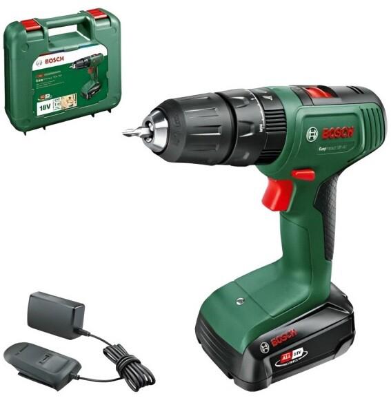Акумуляторний ударний дриль-шурупокрут Bosch EasyImpact 18V-40 (06039D8101)