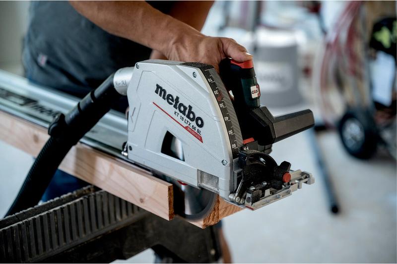 Акумуляторна погружная дискова пилка Metabo KT 18 LTX 66 BL АКБ, Set каркас, metaBOX (691172840)
