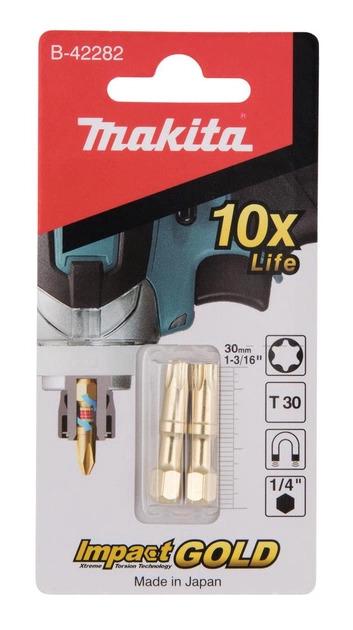 Торсіонна біта Makita Impact Gold T30 30 мм (B-42282)