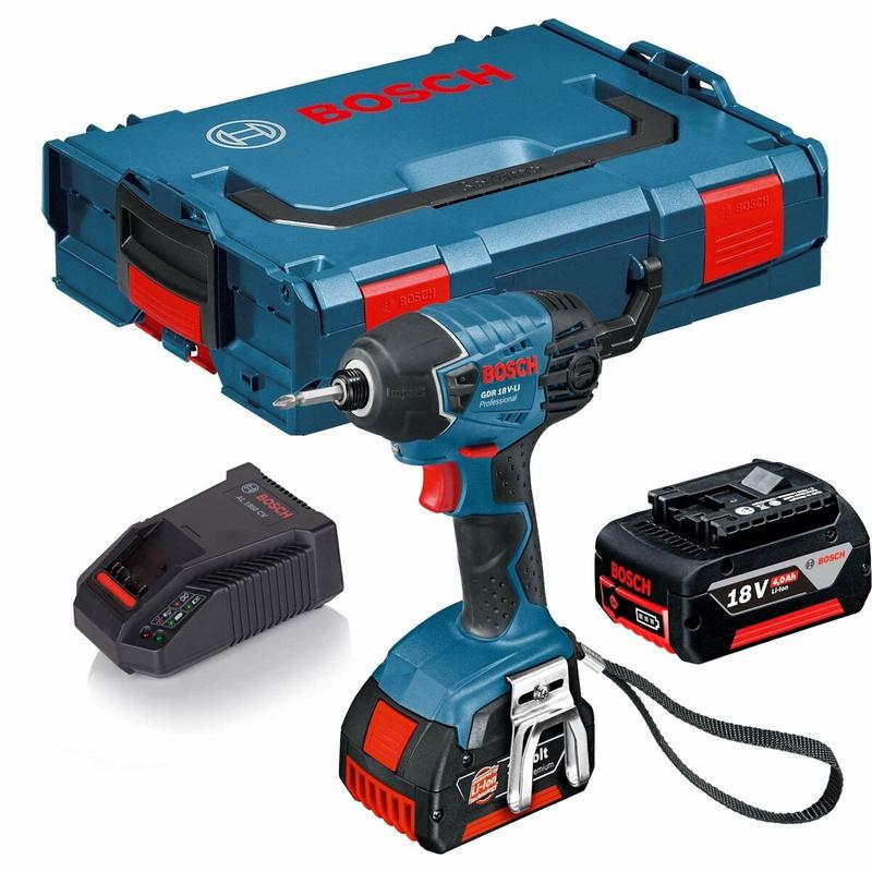 Акумуляторний ударний гайкокрут Li-Ion Bosch GDR 18 V-LI (06019A130E)