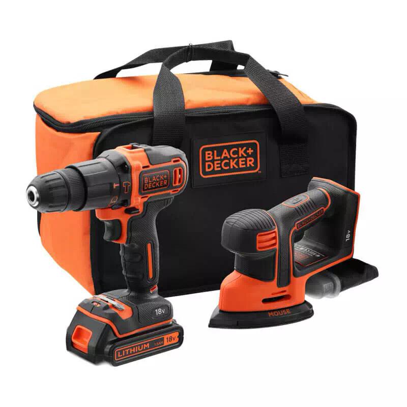 Набір з двох інструментів BLACK + DECKER BCK23S1S