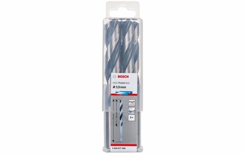 Свердло Bosch 5 HSS PointTeQ 13 мм, 5 шт (2608577298)