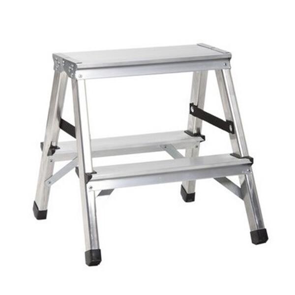 Двостороння алюмінієва драбина VIRASTAR Step Stool 2x2 ступенів
