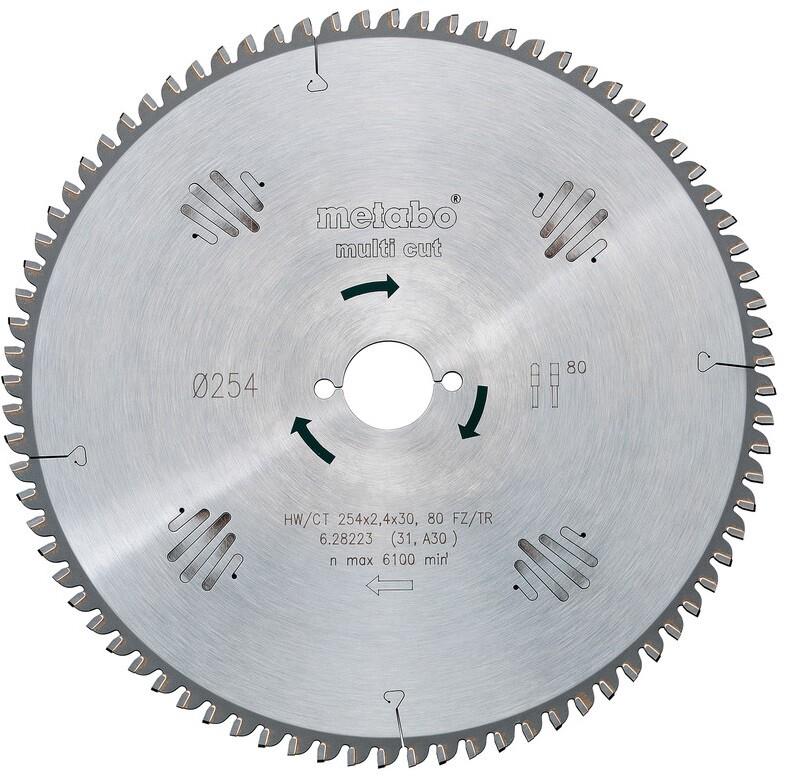 Пильний диск Metabo 210x30, HW/CT 64FZ/TR (628082000)