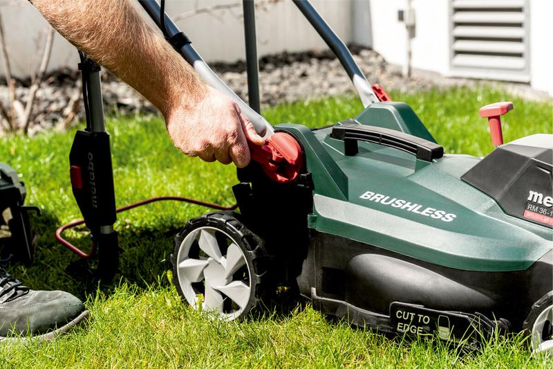 Акумуляторна газонокосарка Metabo RM 36-18 LTX BL 36 (601716850) (без АКБ та ЗП)