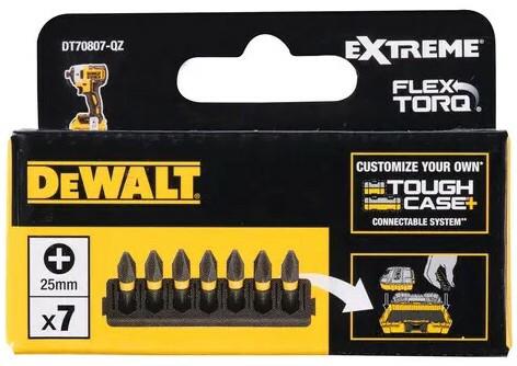 Касета з бітами DeWalt DT70807