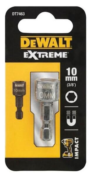 Головка торцева магнітна DeWALT Extreme Impact 1/4"х10х35 мм (DT7463)