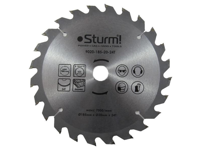 Диск пильний Sturm 9020-185-20-24T