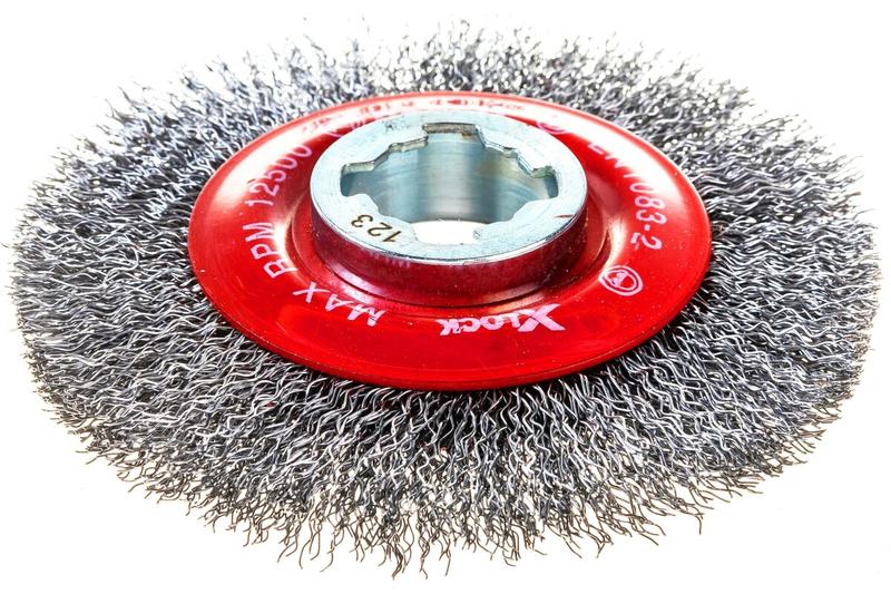 Кільцева щітка Bosch X-LOCK 115 мм, 0.3 мм (2608620732)