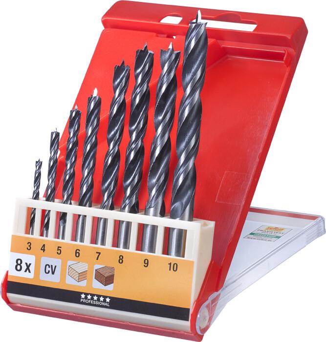 Свердла по дереву KWB 3-10мм 8 шт (514100)