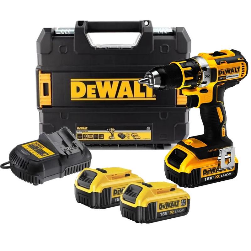 Дріль-шуруповерт DeWALT 18 В 4 Ач 60 Нм (DCD790M3)