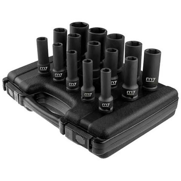 Набір головок ударних Mighty Seven 1/2" 10-32 мм (224111)