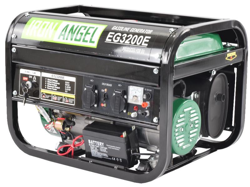 Генератор бензиновий Iron Angel EG 3200 E