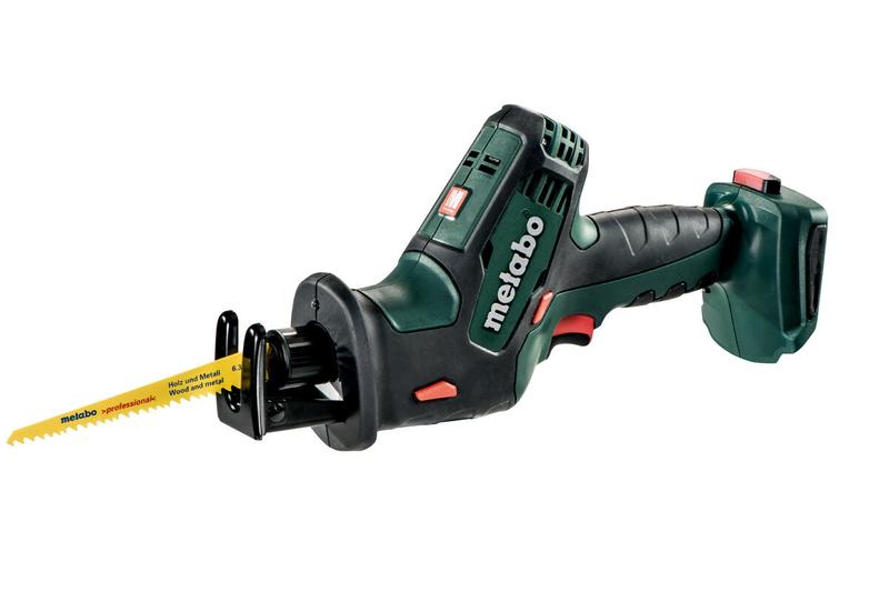 Акумуляторна шабельна пила Metabo SSE 18 LTX Compact (602266840) (без акумулятора і ЗП)