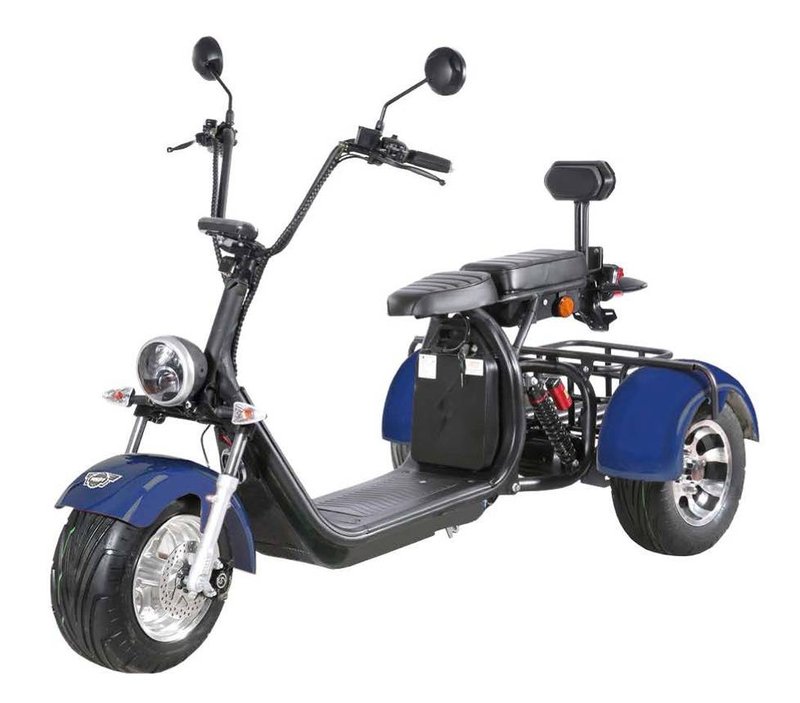 Електроскутер триколісний HECHT COCIS MAX BLUE