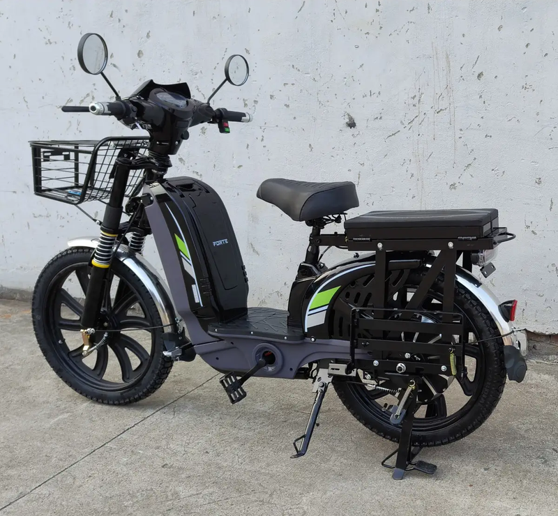 Велоскутер акумуляторний Forte EM 219, чорний (138756)