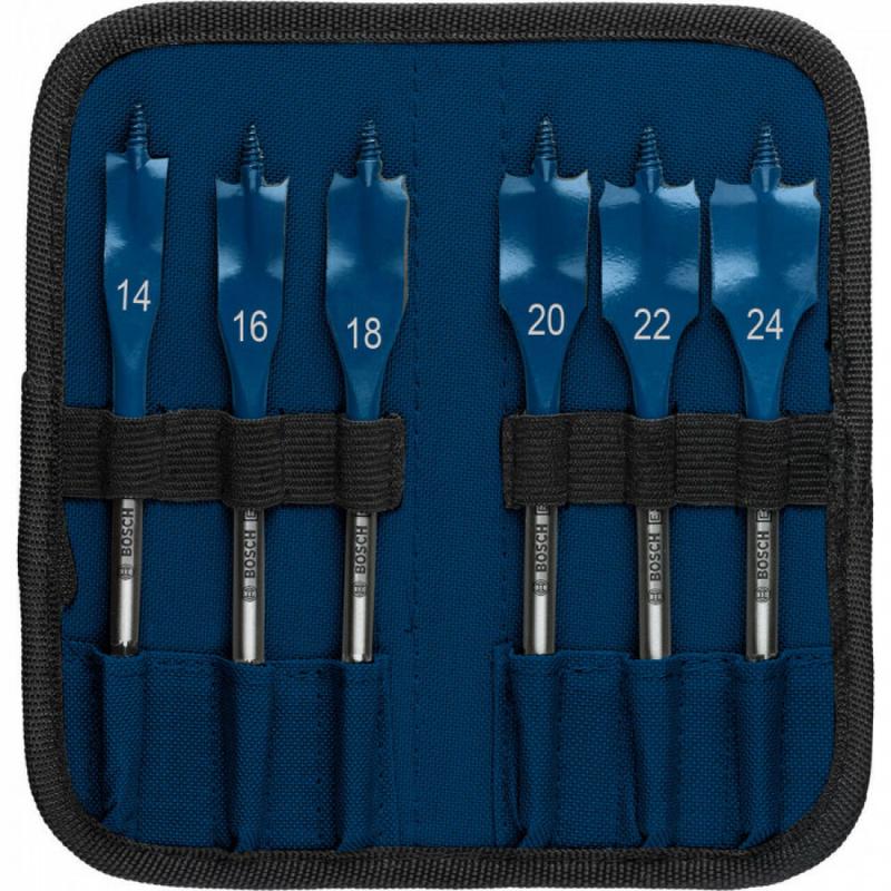 Набір пір'яних свердел Bosch Expert Self Cut Speed, 6 шт. (2608900332)