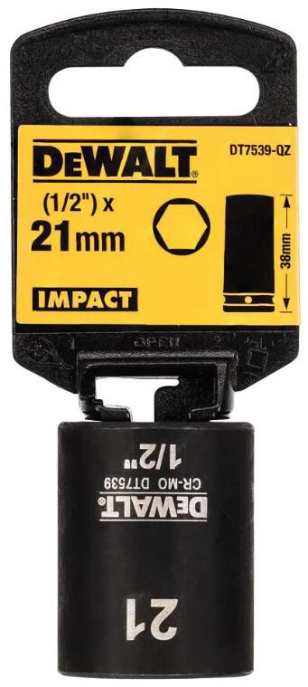 Головка торцева ударна DeWALT "IMPACT", 1/2 "х21 мм (DT7539)