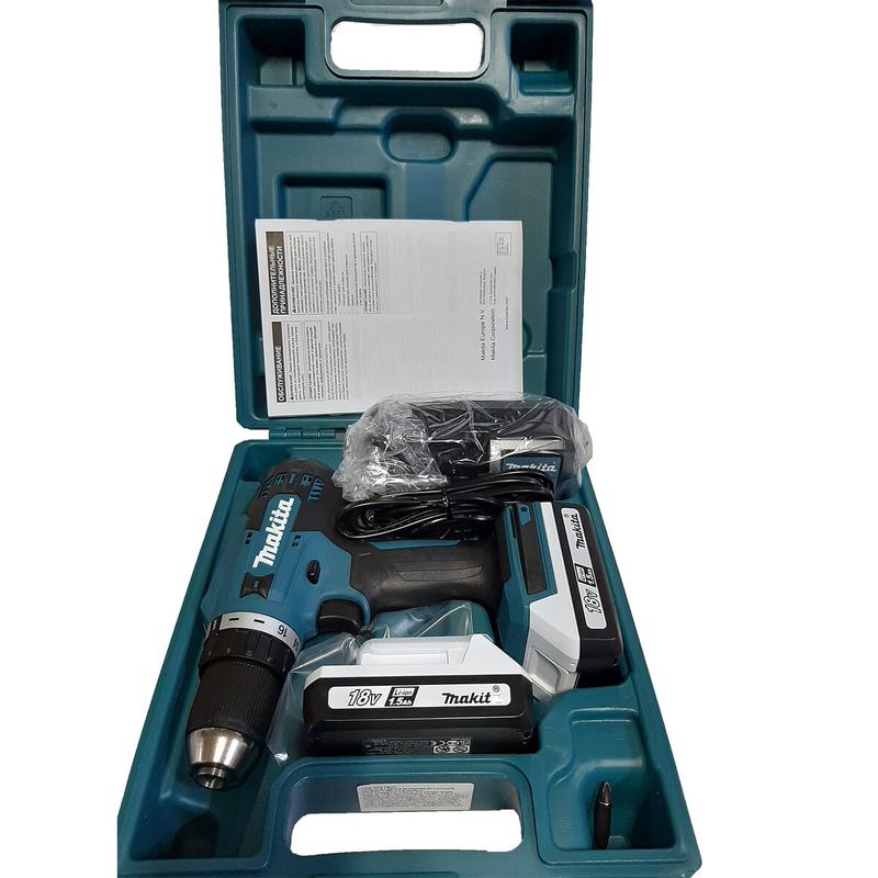 Акумуляторна дриль-шуруповерт Makita (DF488DWE)