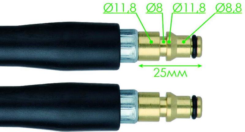 Пістолет до мийок високого тиску INTERTOOL DT-1540