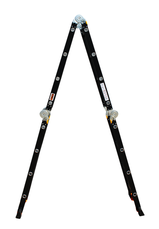 Драбина трансформер GTM KMP404A 4*4 алюмінієва, 4.6 м 39136